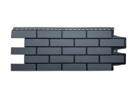 Фасадная панель GL Клинкерный кирпич Design (Графитовый шов RAL 9005)