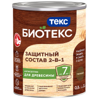 Состав защитный 2-в-1 Биотекс палисандр 0,8л