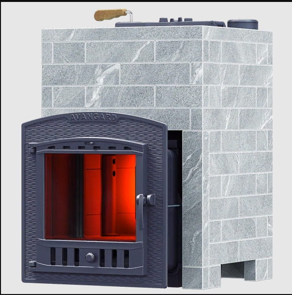Печь для бани GFS Авангард ЗК30(П2) Классика Талькохлорит кирпич