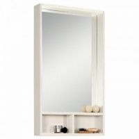 Зеркало со шкафом Акватон Йорк 50 Белый/Выбеленное дерево 1A170002YOAY0