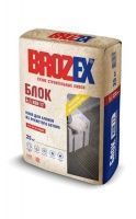 Клей для блоков из ячеистого бетона BROZEX KSB-17 блок