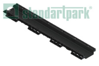 Лоток водоотводный пластиковый PolyMax Basic DN100 h60