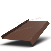 Планка отлива 210х30х2000 (VALORI-20-Brown-0.5)