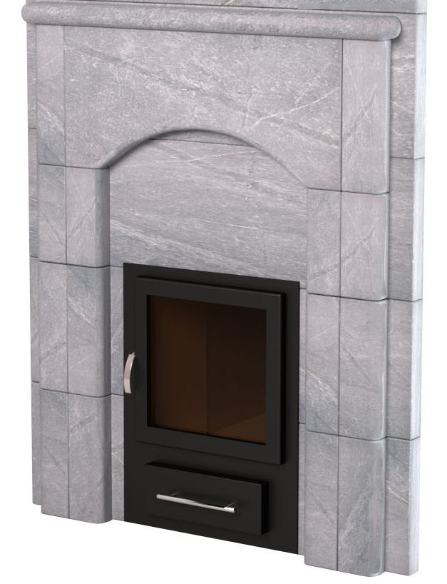 Портал для банной печи ИзиСтим из талькохлорита 900x100x1250 мм без верхней плиты