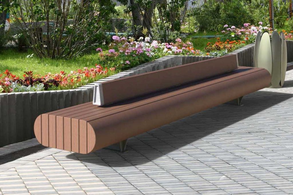 Скамья Дуб лиственница