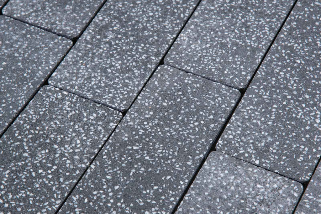 Тротуарная плитка Готика Granite FINO, Суховязкий, Ригель, 360х80х100 мм