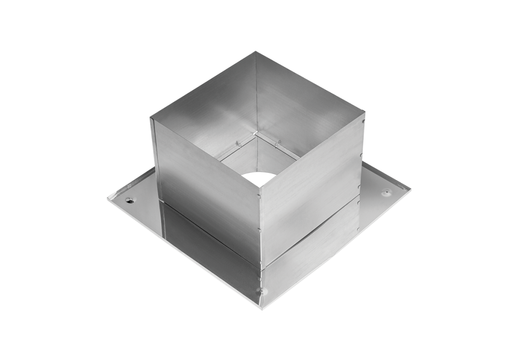 Разделка Феррум потолочная нержавеющая (430/0,5 мм), 500 ф130, составная