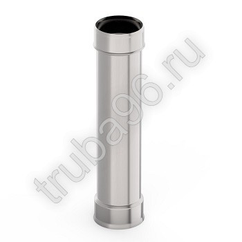 Труба 0.5 метра d200мм, толщина металла 0.5 мм