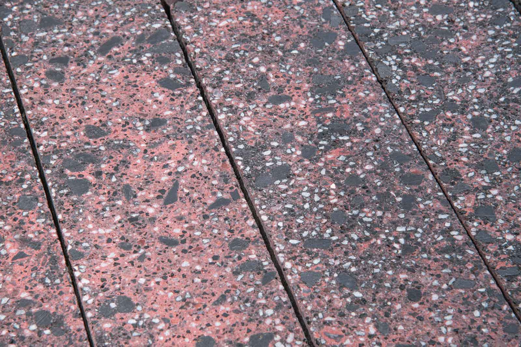 Тротуарная плитка Готика Granite FINO, Дымовский, Квадрат, 1000х1000х100 мм
