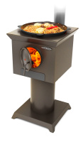 Печь под казан ТМФ Куркума черная бронза