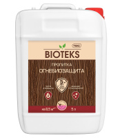 Пропитка Огнебиозащита BIOTEKS c розовым инд 5л