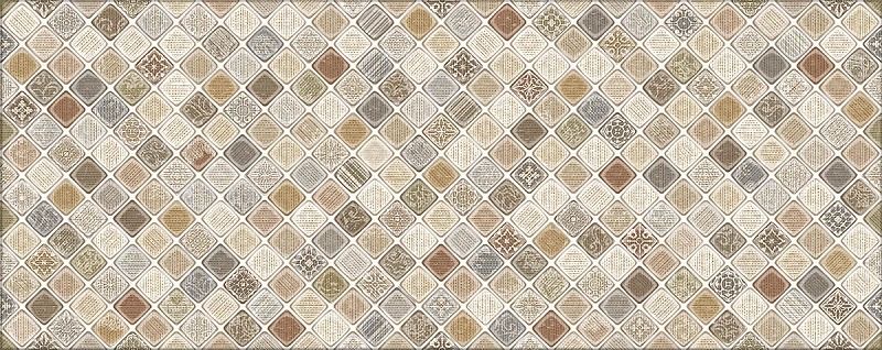 Плитка настенная Veneziano Mosaico 201x505 бежевая 8,5 мм