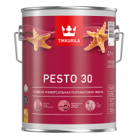 Краска EURO PESTO 30 C полуматовая 2,7л