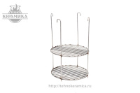 Этажерка для тандыра 2-х ярусная d 28 см ТХК