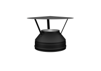 Оголовок Феррум нержавеющий, (430/0,5 мм), ф150/210, по воде черный