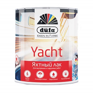 Dufa Лак YACHT яхтный полуматовый  750мл