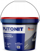 Мастика Plitonit ГидроЭласт эластичная гидроизоляционная, на полимерной основе, 14 кг