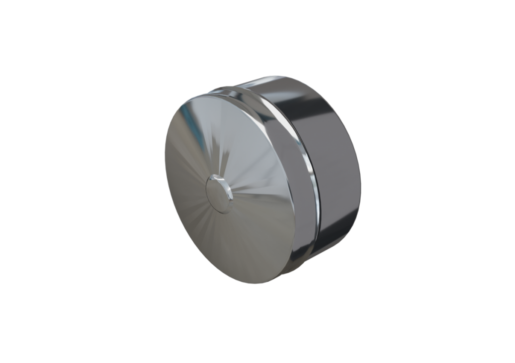 Заглушка Феррум П внутренняя нержавеющая (430/0,5 мм) ф110