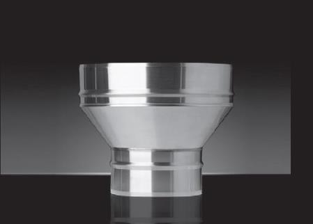 Переход Craft на сэндвич нержавеющий (316/0,8/304/0,5) ф200/300 по воде, Cerablanket