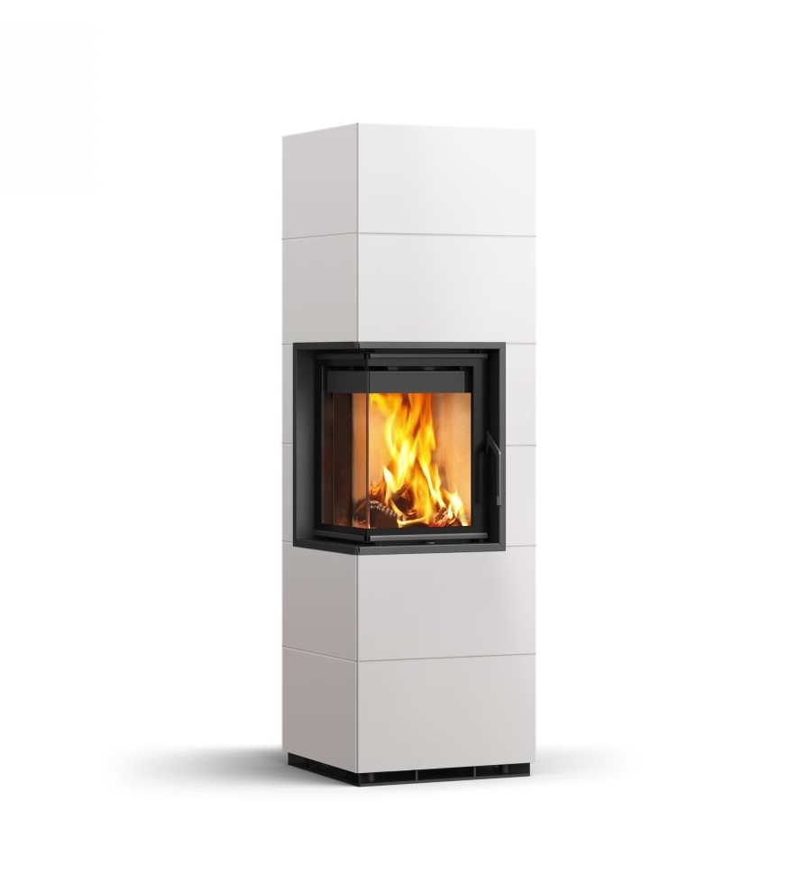 Печь-камин TULIKIVI KELO WHITE CLASSIC 1800 мм