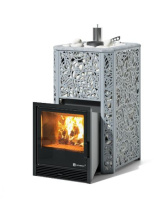 Печь для бани ИзиСтим Ялта 15 Premium Хохлома серый (2025)