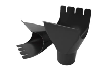 Воронка желоба 125*90мм OSNO (RAL 7024)