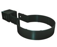 Хомут трубы Kliker Premium GL Клас-ка 120/90мм ПВХ (Зеленый)