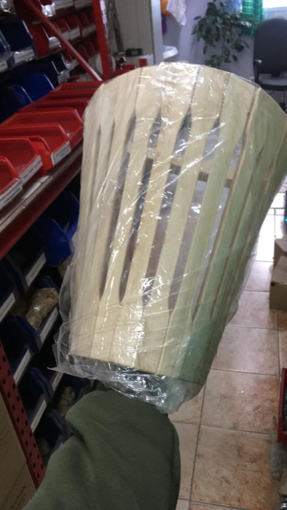 Абажур настенный natural Бацькина баня