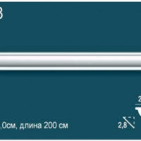 P38 Карниз гладкий