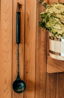 Черпак Woodson 0,2 л сталь Viking черный