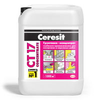 Грунтовка-концентрат Ceresit CT17 Concentrate, 10 л