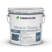 Краска фасадная MINERAL STRONG MRC 2,7л/3,9 кг. (краска фасадная акриловая щелочестойкая)