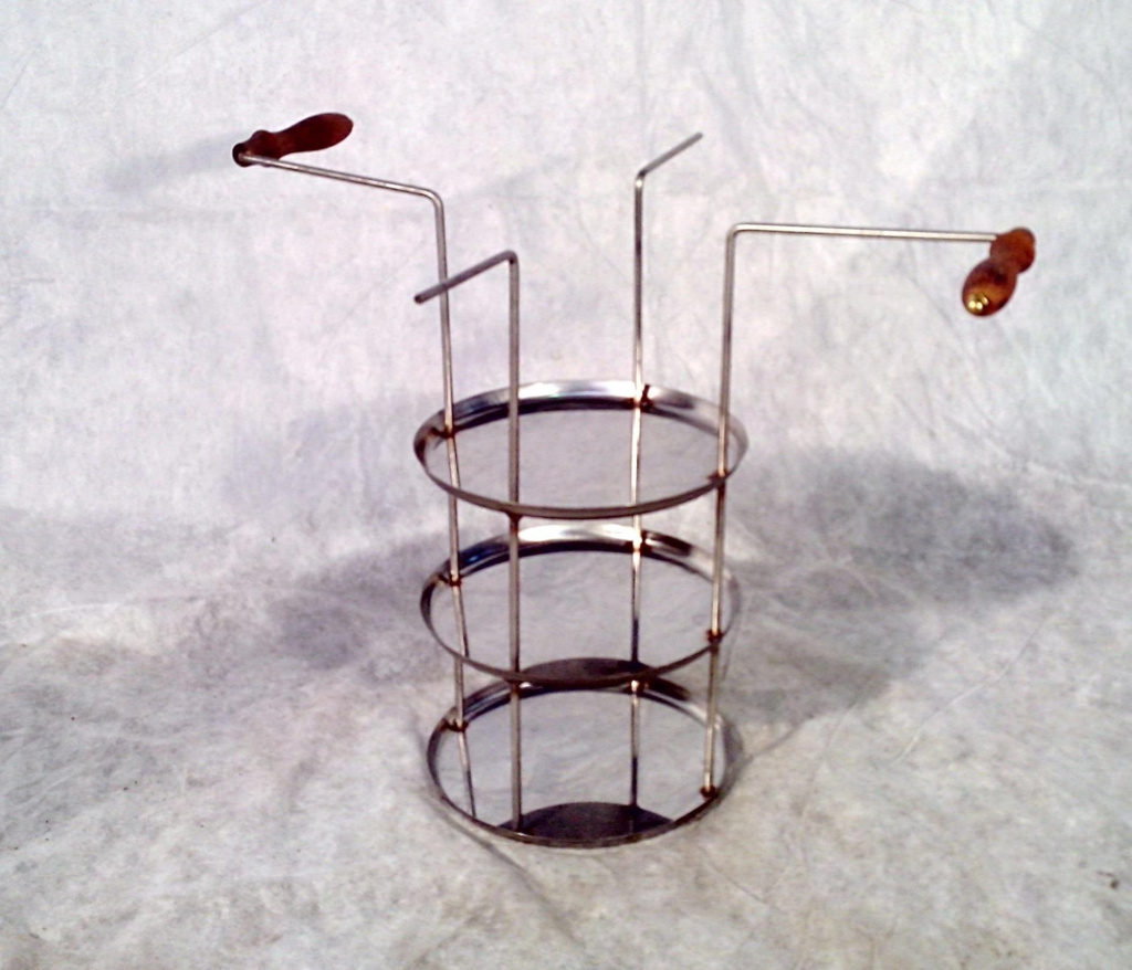 Тарелка для тандыра трехъярусная d-220мм