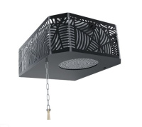 Обливное устройство ИзиСтим Каскад 20 л Модерн Черный 430 сталь