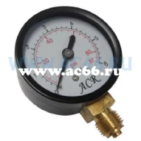 Манометр радиальный 6 bar, (металл. корпус) (уп.100шт) ACR