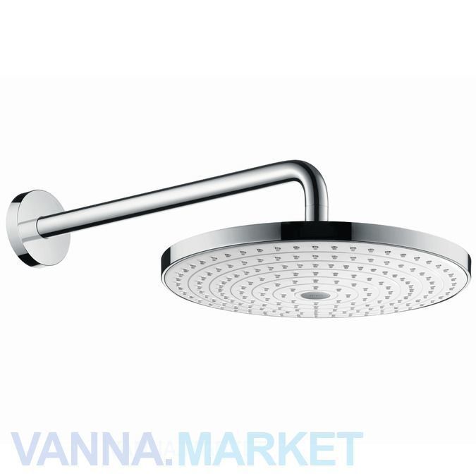 Верхний душ Hansgrohe Raindance Select S 300 2jet 27378400, белый/хром