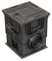 Колодец коммуникационный Master Aquastok 350х350х420 с крышкой (4355)