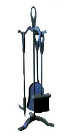 Набор для камина 3 предмета на подставке Банные штучки