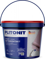 Праймер Plitonit Грунт БетонКонтакт, адгезионный, 1,5 кг