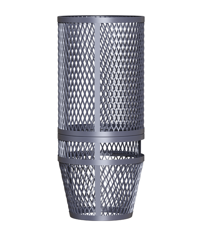 Сетка на трубу GFS Ураган Авангард ЗКН 30/35/40 круглая (320*740) 130 под шибер