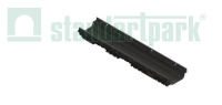 Лоток водоотводный пластиковый PolyMax Basic DN150 h95 с высоким бортом