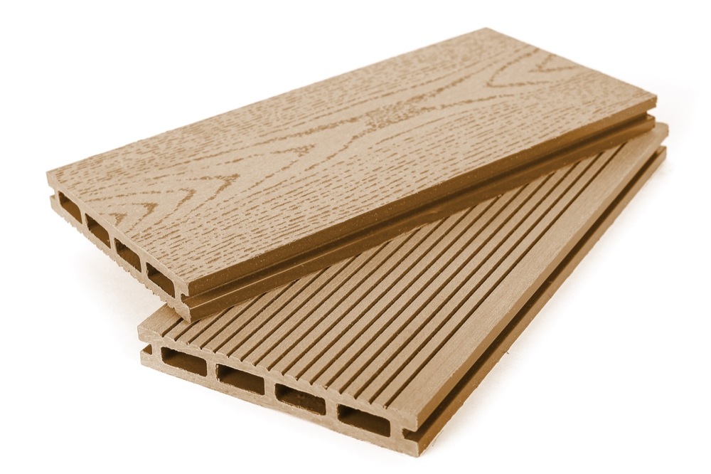 Террасная доска Grand Line 140мм вельвет и тиснение Бронза 4м (БШТ)