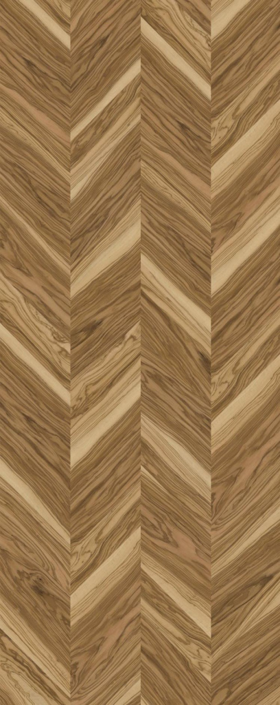 Интерьерная панель 1200x3000 Chevron Olive Natural глянцевая CG-6.1.2/1200х3000G