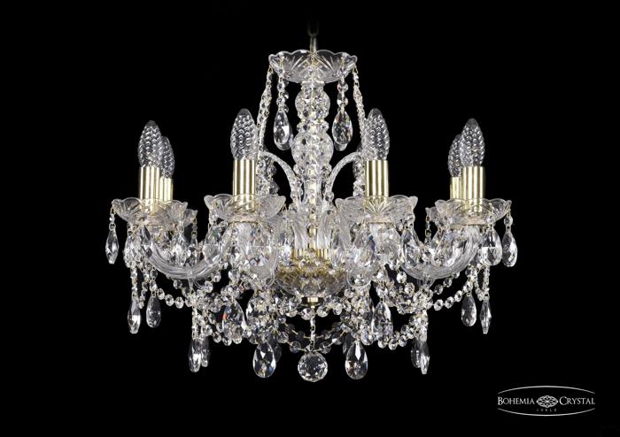 Подвесная люстра Bohemia Ivele 1411/8/195/G Подвесная люстра Bohemia Ivele 1411/8/195/G