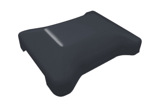 Крышка Grand Line ГрандЛайн (RAL 7024) Крышка Grand Line ГрандЛайн (RAL 7024)