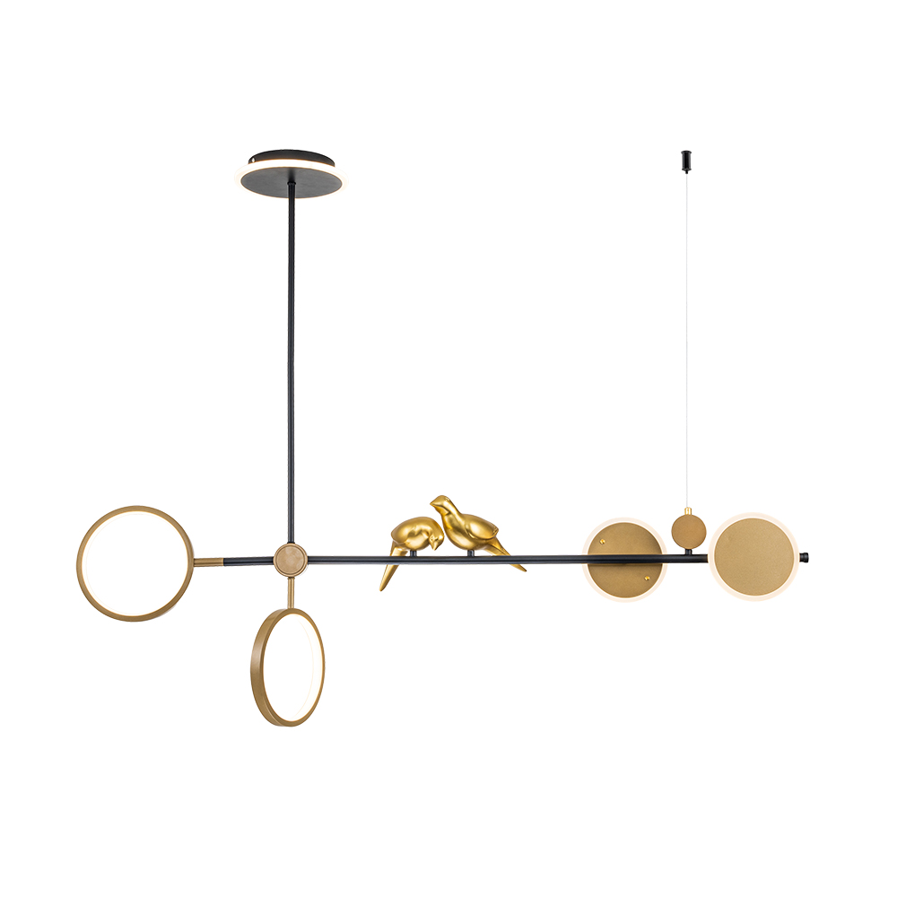 Люстра на штанге Arte Lamp TOLIMAN A2613SP-4BK Люстра на штанге Arte Lamp TOLIMAN A2613SP-4BK