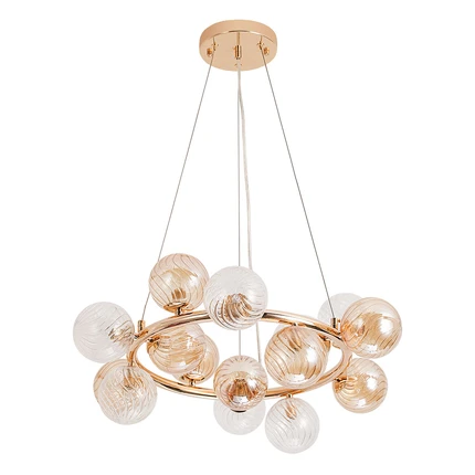 Подвесная люстра Arte Lamp ETEREO A5261LM-15GO Подвесная люстра Arte Lamp ETEREO A5261LM-15GO