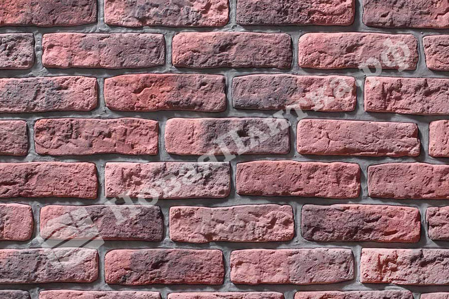 Декоративный кирпич  "Старый кирпич" 09-03, плоский элемент Декоративный кирпич  "Старый кирпич" 09-03, плоский элемент