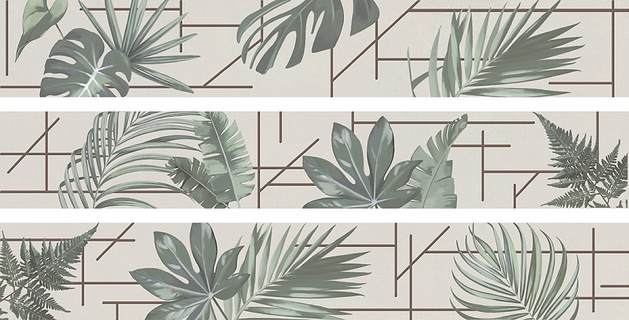 Комплект бордюров Azolla 62x1215 белый Комплект бордюров Azolla 62x1215 белый