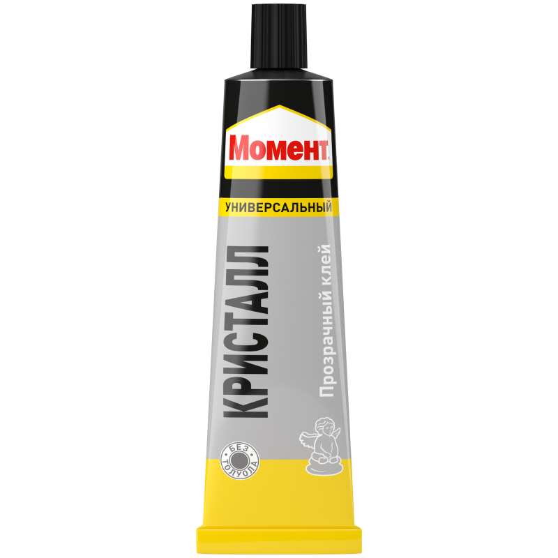 Клей "Момент" Кристалл 125 мл. в шоу-боксе Клей "Момент" Кристалл 125 мл. в шоу-боксе